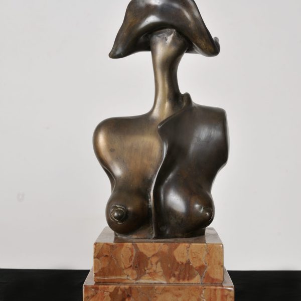 D'orsi Silvano Busto Di Donna 25cm Bronzo